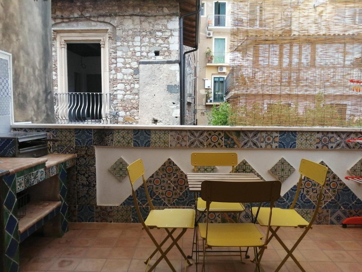 Aly Art Apartment Taormina Duomo, Gulf & Etna View 外观 照片